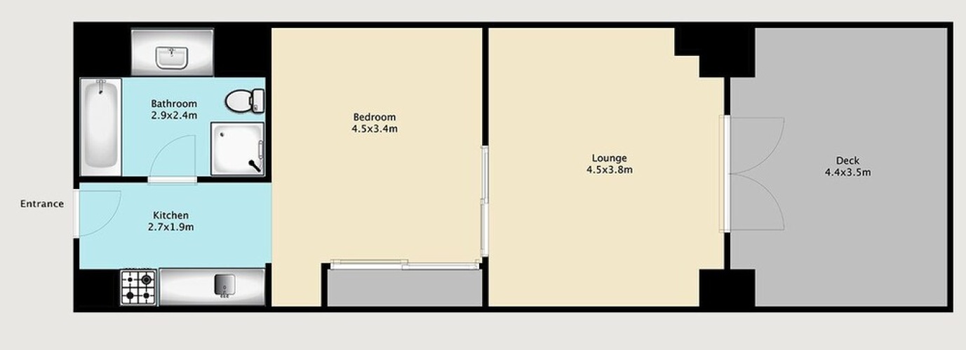 Guest rooms