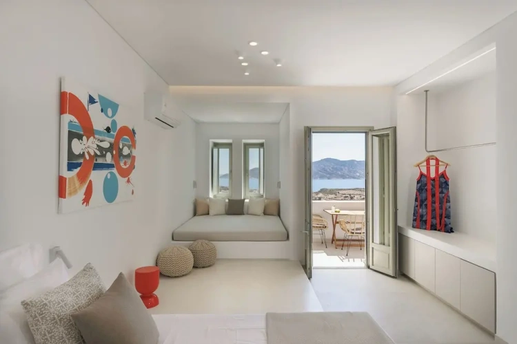 Superior Quadruple room with sea view