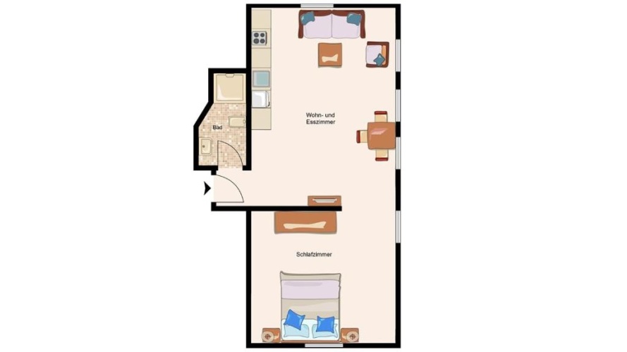 1 Bedroom Apartment