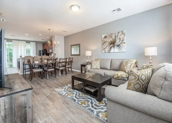 Updated Townhome, Near Conv Ctr, Universal & I-dr
