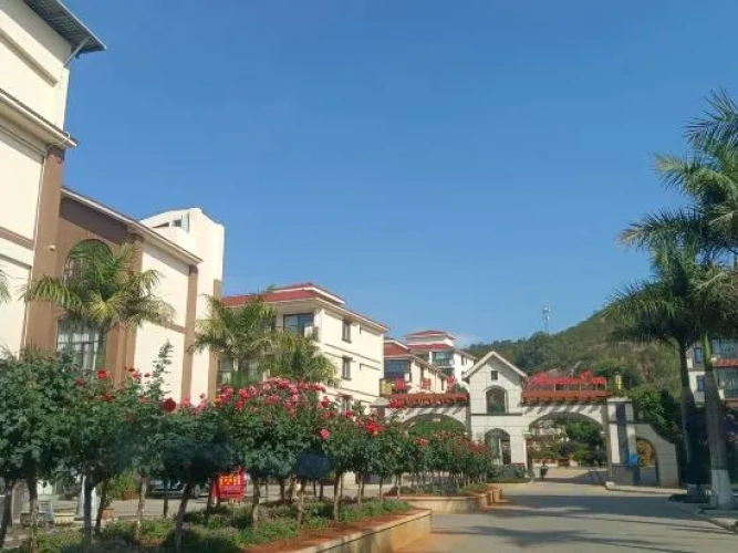 Outside