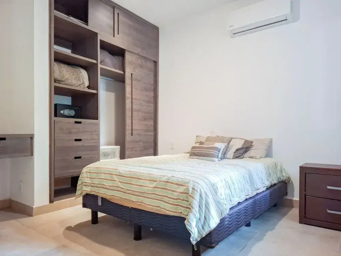 Modern Apt Tulum with 2 BDR Gym & Pool