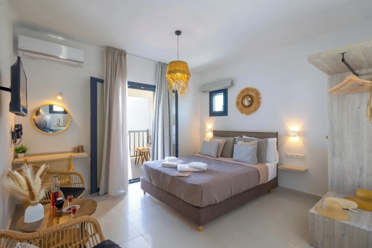 Standard Double room with balcony and with sea view