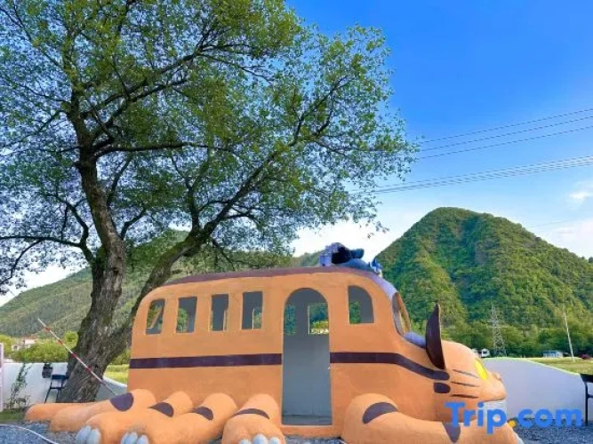 Outside