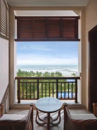 Deluxe Twin room with balcony and with ocean view