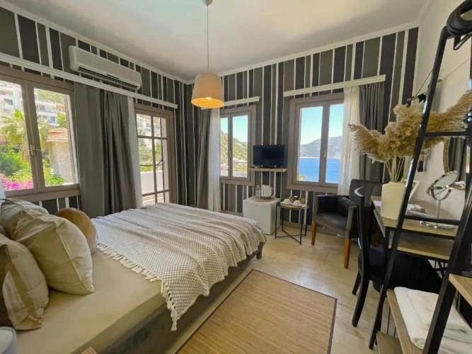 Standard Double room with balcony and with sea view