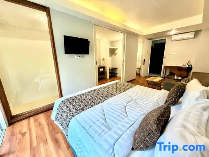 Deluxe Double room with pool view