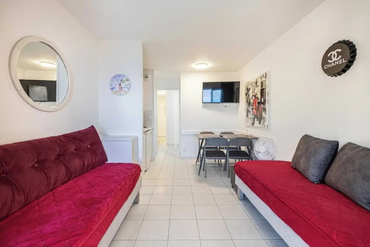 Charming Flat With sea View - 1BR - 2P - Cannes