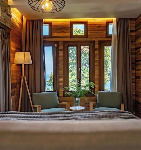 2 Bedrooms Family Apartment with balcony and with sea view