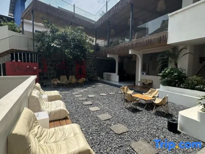 Outside