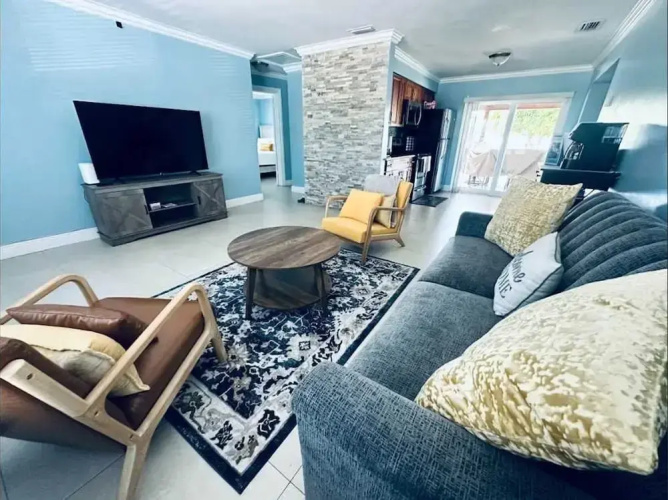 Iconic 3BD Home Mins From the Beach Pompano FL