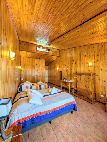 Superior Quadruple room with garden view