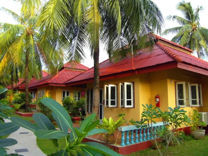 1 Bedroom Classic Bungalow with balcony and with garden view