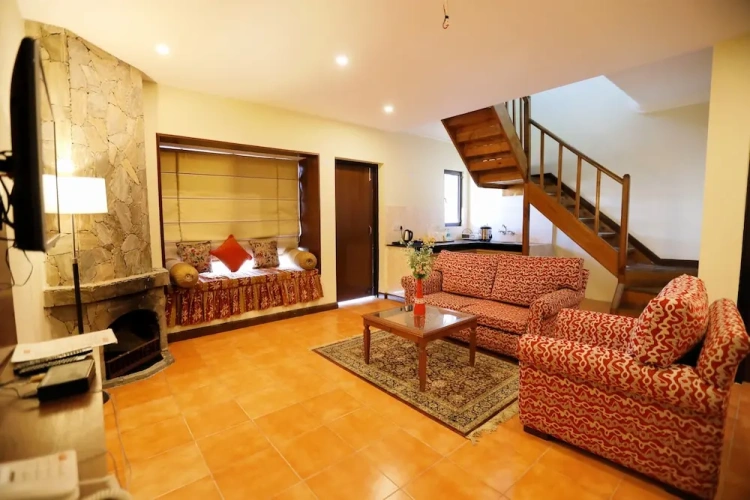 Grand Double Duplex room with land view