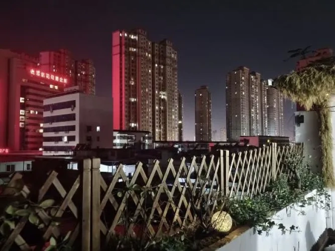 Outside