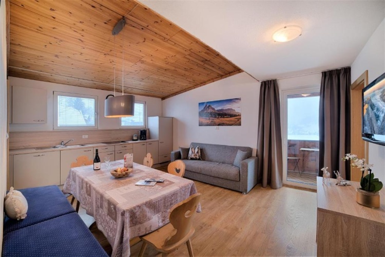 Apartment with mountain view