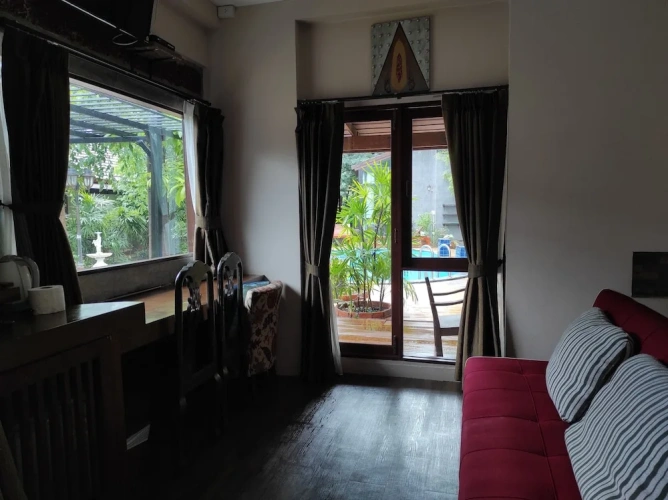 Superior Twin room with balcony and with view