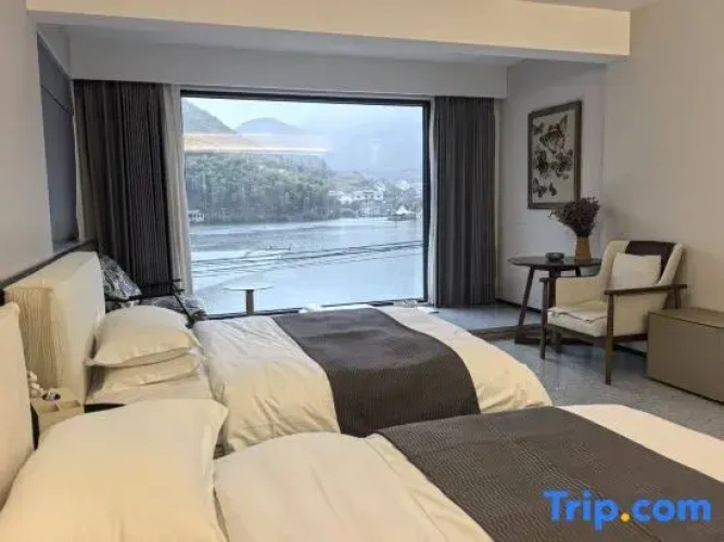 Standard Twin room with lake view