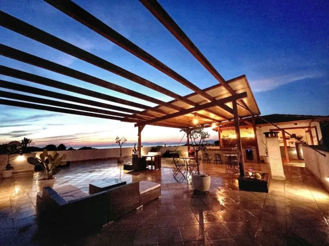 Deluxe Double room with balcony and with sea view