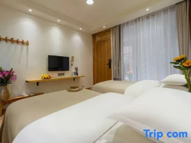 Standard Twin room with courtyard view