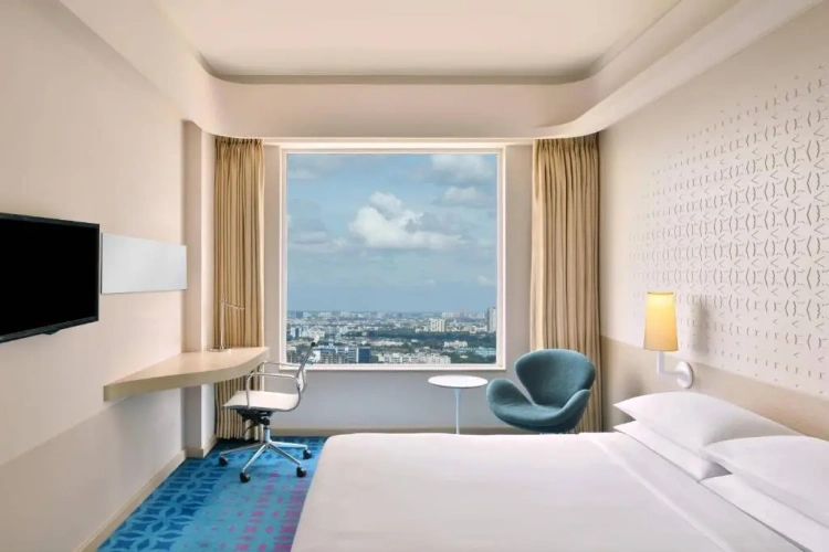 Deluxe Double room with city view