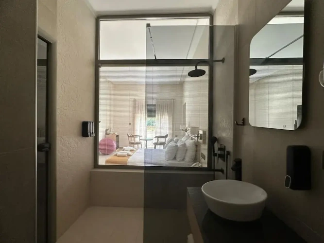 Classic Double room with balcony and with pool view