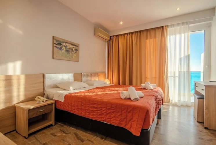 Standard Double room with balcony and with sea view