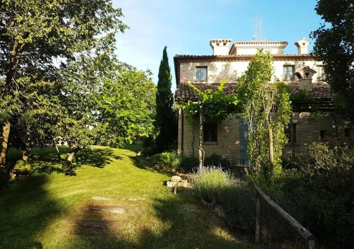 Studio with garden view