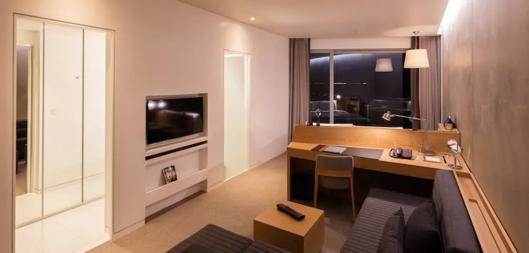 Deluxe Double room with balcony and with mountain view