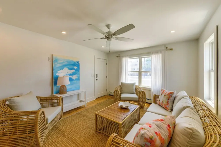 Brigantine Waterfront Vacation Rental w/ Grill