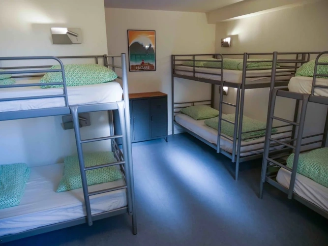 Bed in Dorm Basement