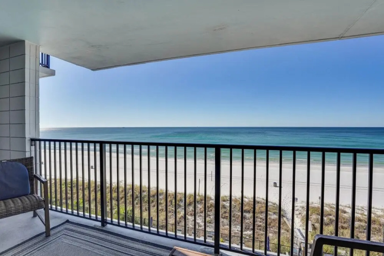 Oceanfront PCB Condo: Steps to Private Beach!