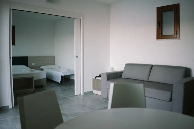 Double Apartment with balcony and with sea view