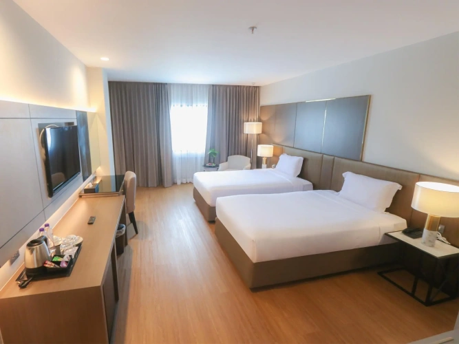 Deluxe Twin room with river view