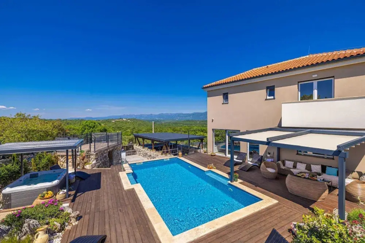 Villa Bella Vista in Tribulje