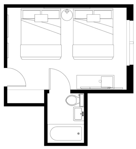 Deluxe Quadruple room