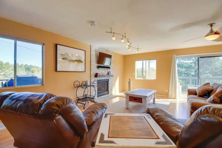 1 Mi to Whiskey Row: Home w/ Fire Pit & Deck