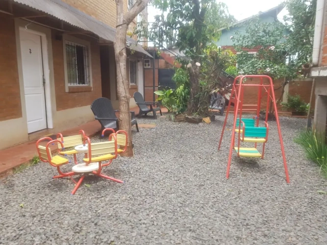 Outside