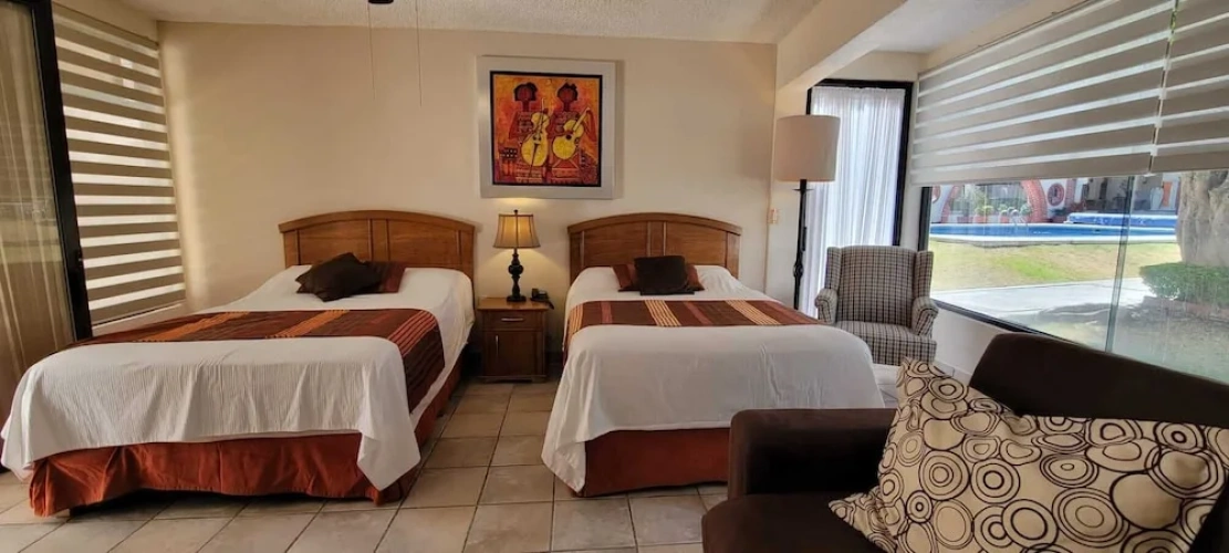 Deluxe Double room with pool view