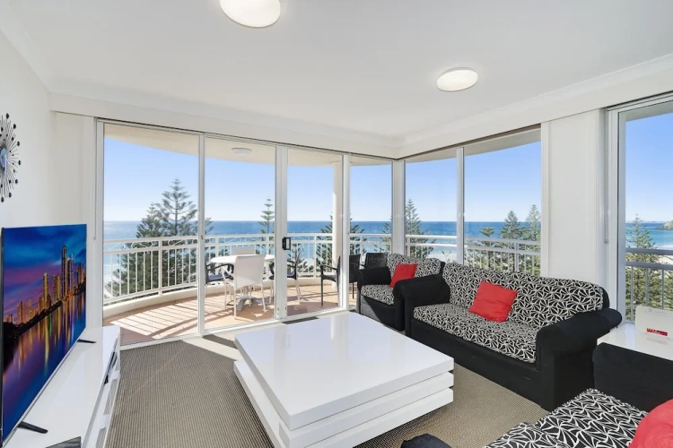 Superior Twin room with balcony and with ocean view