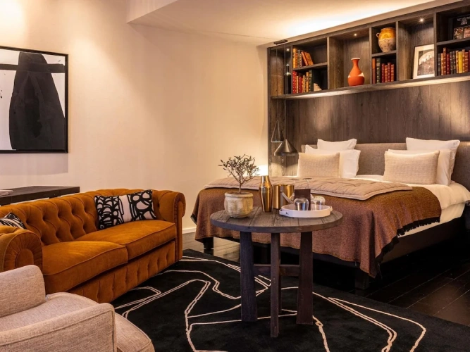 Presidential Double Suite with balcony and with pool view