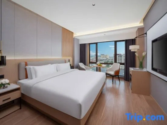 Standard Double room with street view