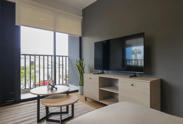 W Graceful 1br W/ Perfect Balcony In Miraflores - Lima