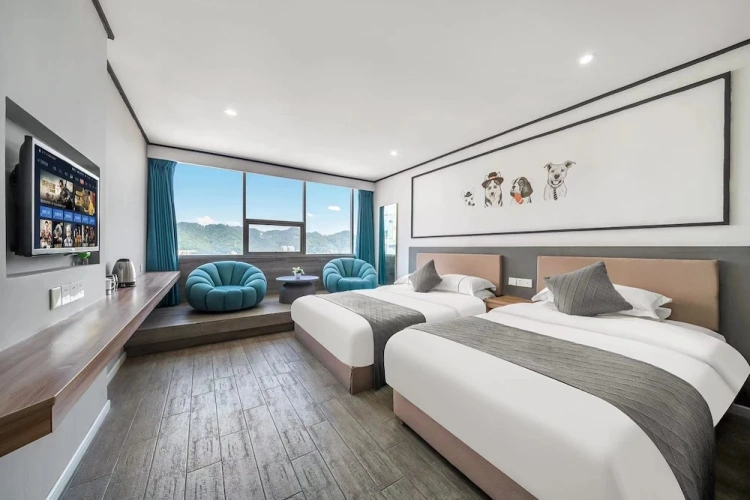 Luxury Twin room with river view