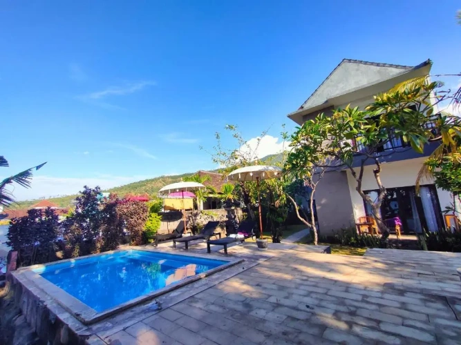 Deluxe Double room with balcony and with view