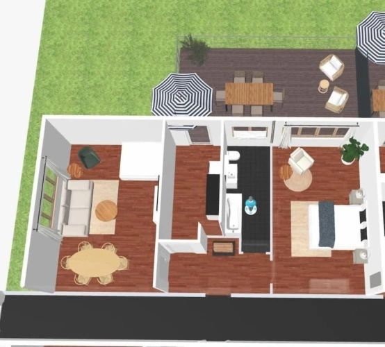 2 Bedrooms Apartment
