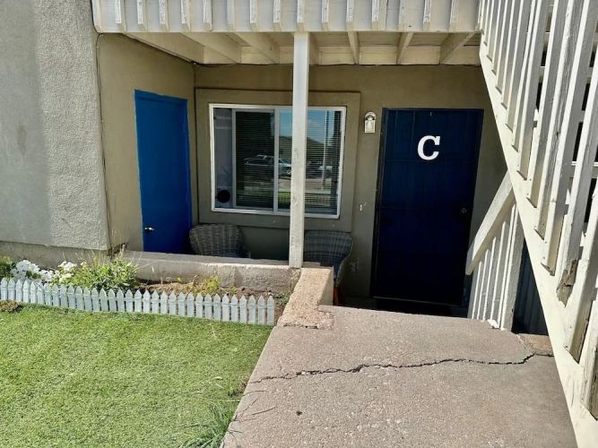 Outside