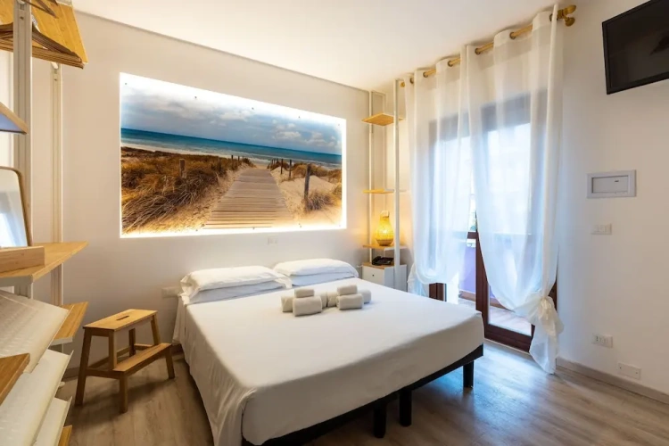 Standard Quadruple room with balcony