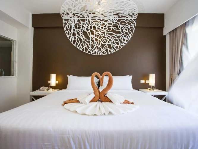 Deluxe room with sea view