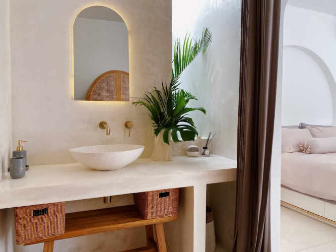 Splendid Villa Eden White Canggu Pool & 2 Bd